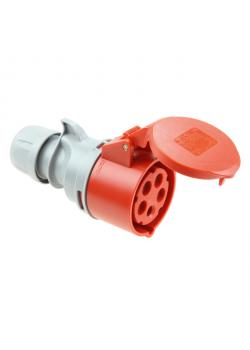CEE-koppelingsdoos "Turbo Shark" - 5-polig - 6h - 16 A - 400 V - IP44