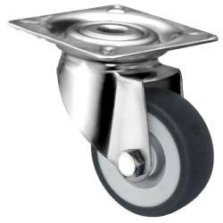 CASCOO Lenkrolle - Serie P2T2 - Thermoplastrad - Rad-&Oslash; 50 bis 125 mm - Bauh&ouml;he 70 bis 160 mm - Tragkraft 50 bis 100 kg - Preis per St&uuml;ck