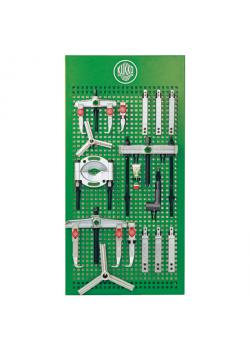 Universele trekkerset  - op gatenplaat  - spanwijdte 0 tot 200 mm - KUKKO