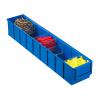 Industriebox ProfiPlus ShelfBox 500S - Dimensjoner (B x D x H) 91 x 500 x 81 mm - farge blå og rød