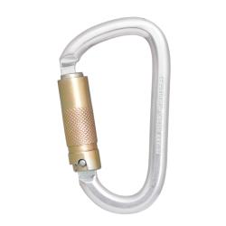 Ocelov&aacute; karabina - automatick&yacute; z&aacute;mek Triple-Lock - verze Keylock - norma EN362:2004 - pevnost v přetržen&iacute; 45 kN - cena za kus
