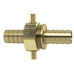 3/3 letkuliitin - liitosmutteri - tasotiiviste - sveitsil&auml;inen versio - paljas messinki - G 3/4 tai G 1 - letkuille 13-19 mm - hinta kappaleelta