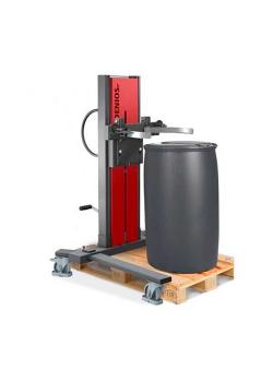 Vatlift Secu Ex type SK - breed onderstel - ATEX - voor vaten van 200 tot 220 liter