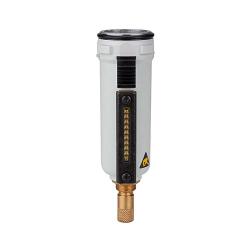 Metalbeholder - til tågeolieer FUTURA - med synsrør - fuldautomatisk aftapning - BG 1 - G 1/4" og G 3/8"