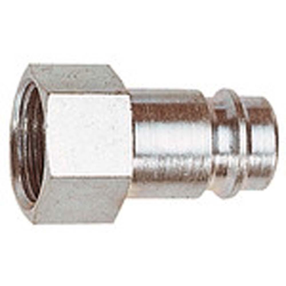 Nippels voor koppelingen - staal gehard/vernikkeld - G 1/4 IG tot G 3/4 IG - lengte 33 mm tot 42 mm