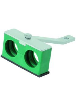 Afschuifbeveiliging dubbele bevestiging - voor hydraulische koppeling - mof BG3 - 2-voudig - klem