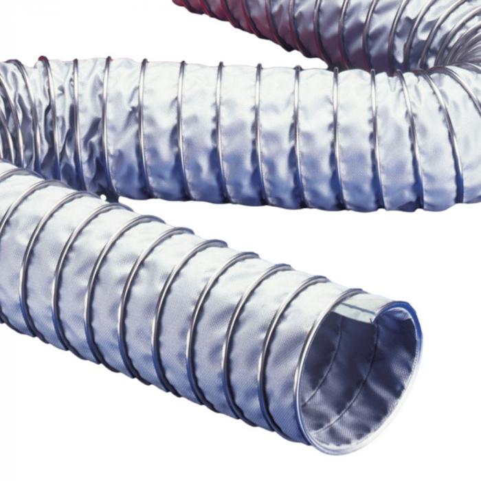 Manguera perfilada de sujeción para altas temperaturas - CP HiTex 481 - doble capa - diámetro interior de 75 a 1.016 mm - longitud hasta 6 m - precio por metro o por rollo