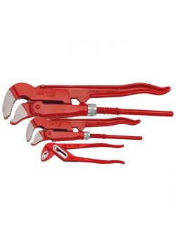 Juego llave para tubos / Wapu - 3 piezas - longitud hasta 250 mm