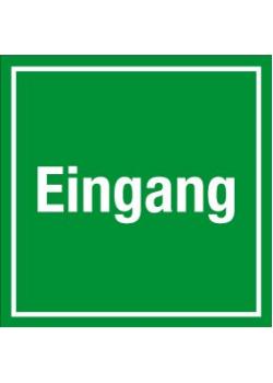 Türkennzeichnung "Eingang" - 50 bis 400 mm