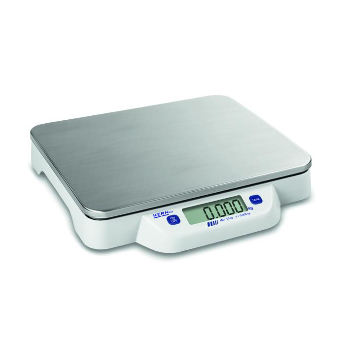 Weegschaal - max. weegbereik 10 tot 50 kg - roestvrijstalen weegplaat - tafelweegschaal
