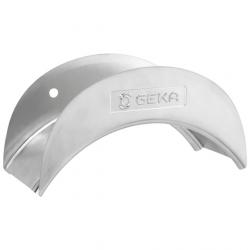 GEKA® - veggslangeholder - stålplate - galvanisert eller sølv pulverlakkert - pakke med 1 stk - pris pr.