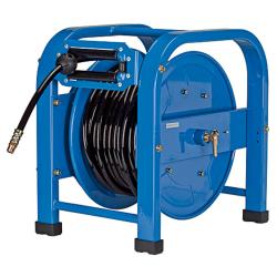 Slangupprullare - mobil anv&auml;ndning - PU-slang &Oslash; 12x8 - slangl&auml;ngd 50 m - anslutning G 3/8 - PN max. 10 bar - pris per enhet