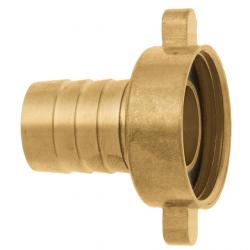 GEKA® plus 2/3 slangeskruekobling - messing - mutter med gjenger G1/2 til G2 tommer på slangestørrelse 3/8" til 2" - pris pr.