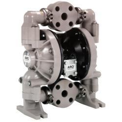 ARO Pro-Serie 1" - Druckluftmembranpumpe Kunststoff - Typ 6661AP-344-C - Medienber&uuml;hrte Geh&auml;useteile Polypropylen - F&ouml;rderdruck 8,3 bar - F&ouml;rdermenge max. 177,9 l/min