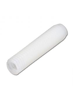 Schroefdraadpennen - met inbus - DIN 913 - M 5 x 5 tot M 8 x 62 mm - polyamide naturel / PA6.6 naturel