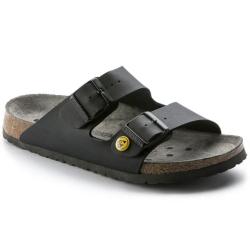 Birkenstock - Arizona ESD Sandal med två remmar - Birko-Flor - Svart - Regular - Storlekar 35 till 48 - Pris per par