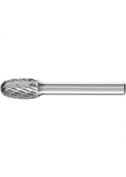 Freestift - PFERD - hardmetaal - schacht-Ø 6 mm - druppelvorm - TOUGH-vertanding