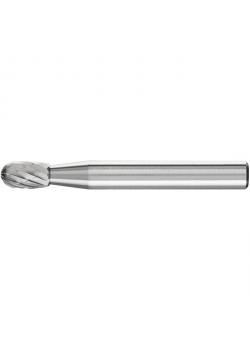 Frässtift - PFERD - Hartmetall - Schaft-Ø 6 mm - Tropfenform - Zahnung 1 bis 5