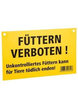 Warnschild - Kunststoff - einseitig bedruckt - diverse Ausführungen