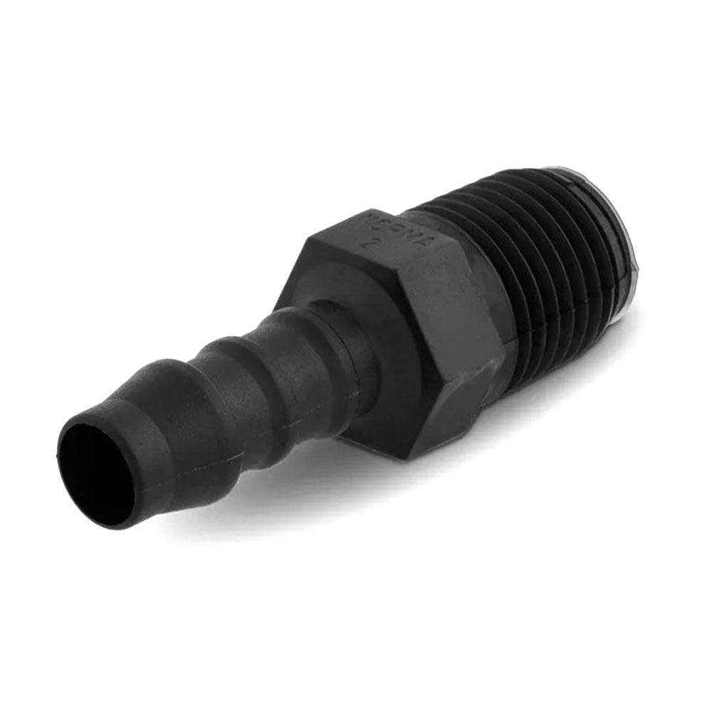 NORMAPLAST® SV - Racor recto roscado GES - Racor rápido roscado 3 a 16 mm - Rosca M5 a M26 x 1,5 - UE 50 ó 100 unidades - Precio por unidad