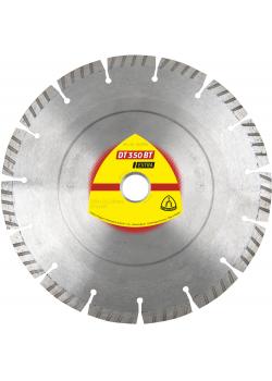 Timanttilaikka DT 350 BT - halkaisija 115 - 350 mm - segmentin leveys 2,4 - 2,6 mm - segmentin korkeus 10 mm - reikä 22,23 mm