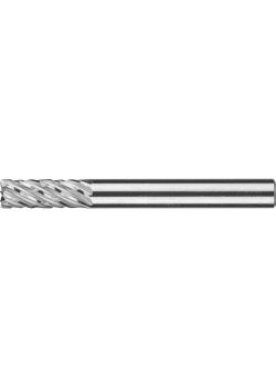 PFERD HM-freespen - cilindrische vorm ZYAS met frontvertanding - ALLROUND - freespen-Ø 6 tot 16 mm - schacht-Ø 6 mm