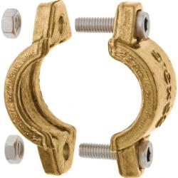 GEKA® - klemskall - messing - 25-27 mm til 38-41 mm - pakke med 1 - pris pr.