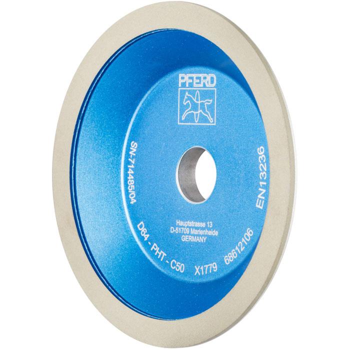 Diamant-slijpgereedschap - PFERD 12A2/45° - Korrelgrootte D 64 of 126