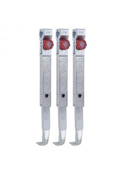 Afzuighaak - Model 2-302-S - 1 set van 3 stuks - KUKKO