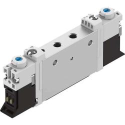 FESTO - Magneettiventtiili VUVG-L10-B52-M5-1P3 - 5/2-tieventtiili, bistabiili - sisäinen/ulkoinen ohjausilman syöttö - linjaventtiili M5 - ilman sähköliitäntälevyä - hinta per kappale
