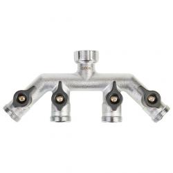 GEKA® plus - fireveisventil - forkrommet messing - plug-in system - AG G3/4 - pakke med 1 - pris pr stk.