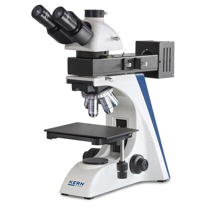 Metallurgisk Microscope - Binocular - med reflektert eller overførte lys - 4- eller 5-stilling nosepiece