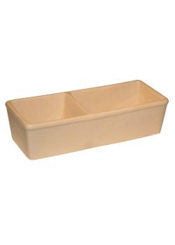 Ecuelle en céramique double - pour rongeurs - 350 ml / 450 ml