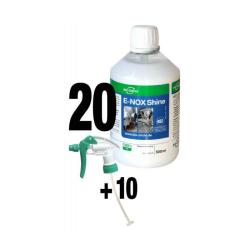 E-NOX Shine - Reiniger - manuelle Reinigung - 500 ml - VOC-frei - VE 20 St&uuml;ck - Preis per VE