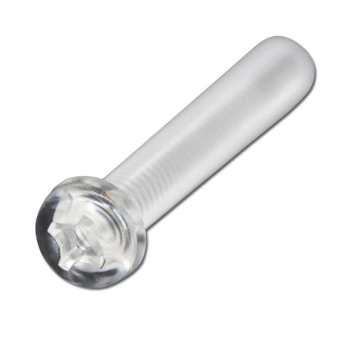 round-head screw - Transparent - Phillips PC - DIN 7985 - M 2 x 3 to M 8 x 40 mm