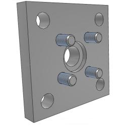 Brida SMC CG-FSUS - para cilindros neum&aacute;ticos CG5 - para pistones de &Oslash; 32 o 50 mm - Precio por unidad