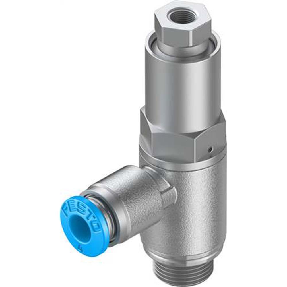 FESTO - Gecontroleerde terugslagklep HGL-QS - met aansluiting QS - schroefdraad G 1/8 tot G 1/2 - prijs per stuk