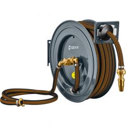GEKA® plus PA 20GSK og PA30GSK - automatisk slangetrommel - pulverlakkert stål - 15 til 25 m slange - pris pr stk.
