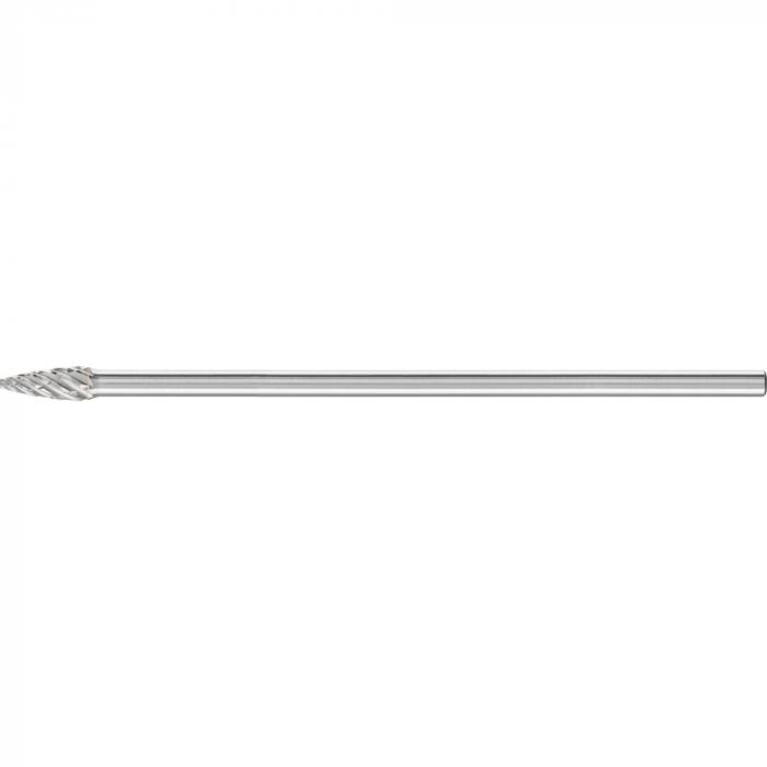 PFERD HM-freespen - spitsboogvorm SPG - STEEL - freespen-Ø 8 tot 12 mm - schacht-Ø 6 mm - SL 150 mm
