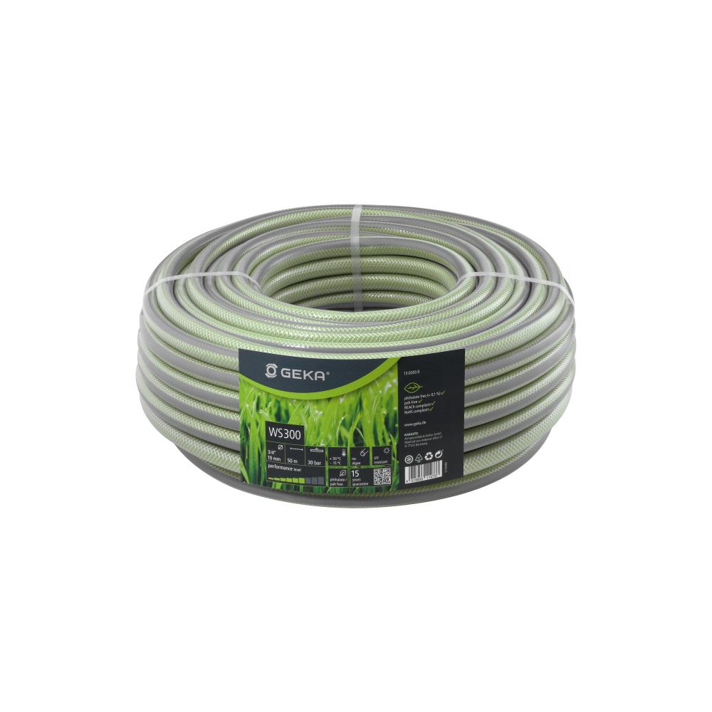 GEKA® plus - vannslange WS300 - slangestørrelse 1/2" til 3/4" - nominell bredde 13 til 19 mm - lengde 25 til 50 m - pris per rull