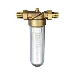 Fijnfilter Bavaria - voor drinkwater - DVGW-gekeurd - R 3/4" tot R 1 1/4" - 90 µm - PE max. 16 bar - watertemperatuur max. 30 °C - prijs per stuk