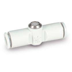 Snabbavluftningsventil med insticksanslutningar AQ - Storlek M5 eller 1/8 - Slangens ytterdiameter 4 eller 6 mm - Pris per styck