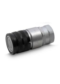 Flat-Face ST-3FF mof - verchroomd staal - DN 10 - BG 2 tot 6 - BSP binnendraad - volgens ISO 16028