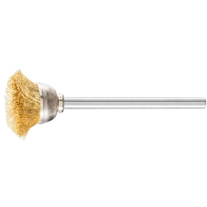 Cepillo para vasos - PFERD - Cepillo Ø 15 ó 18 mm - con embellecedor de latón - Precio por unidad de embalaje