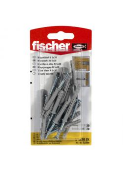 Hammerfix N försänkt spik skruv - Längd 30-120 mm - Hål Ø 5-8 mm