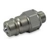 Enchufe ST6 - Racor rápido roscado - Acero cromado - DN 25 - Tamaño 16 - Rosca exterior CE - PN 225 bar