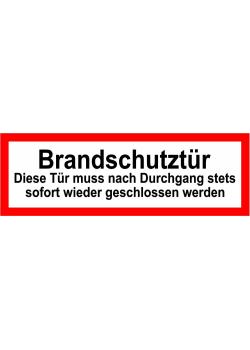 Brandschutz - "Brandschutztür"