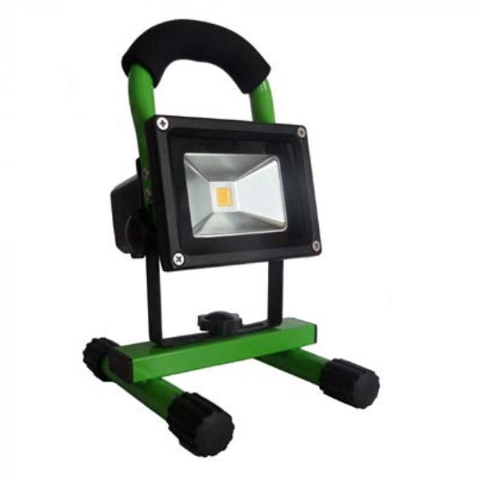 BCL LED batterilampe - 10 til 20 watt - Lumen 850 til 1800 - Kelvin 6500 - Batteri 7,4V / 4.4Ah og 7,4V / 6.6Ah