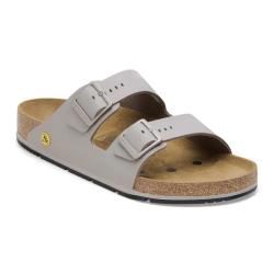 Birkenstock - Arizona PRO ESD Sandal med två remmar - Belagt naturläder - Gun Metal - Smal - Storlekar 35 till 48 - Pris per par