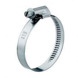 Abrazadera de tornillo sin fin GEMI SX-T - Acero galvanizado - Margen de sujeción de 16 a 160 mm - Anchura 12 mm